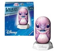 Ravensburger 3D Puzzle Hylkies No. 38 Disney's Angel - Ages 5+ | 54 Peices, Disney Stitch, No Glue Required, Creative Craft Construction Kits for Kids & Adults