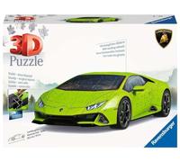 Ravensburger 3D Puzzle Lamborghini Huracan EVO Green 108 Pieces Finished Size: