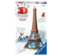 RAVENSBURGER 3D Puzzle Mini Eiffel Tower 54 Pieces from 8 Years Experience Puzzles in the 3rd Dimension