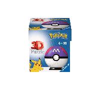 Ravensburger 11564 Pokemon Master Ball 3D Jigsaw Puzzle for Kids and Adults Age 6 Years Up-54 Pieces-No Glue Required