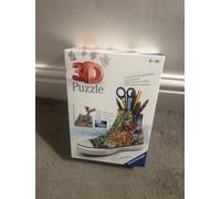 Ravensburger 3d Puzzle Shoe Trainer Sneaker Graffiti 112 Pieces New And Sealed