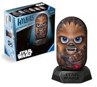 Ravensburger 3D Puzzle Star Wars Chewbacca Hylkies - Ages 6+ | 54 Peices, Star Wars, No Glue Required, Creative Craft Construction Kits for Kids & Adults