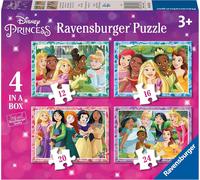 Ravensburger 4-in-1 Kids Jigsaw Puzzle - Disney Princess
