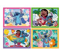 Ravensburger 4 x 35 Piece Jigsaw Puzzle Set Disney Lilo and Stitch Featuring Sti