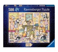 Ravensburger 500 Piece Jigsaw Puzzle Crazy Cats Tabby & Co