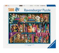 Ravensburger 500 Piece Jigsaw Puzzle Precious Porcelain Pugs Dogs