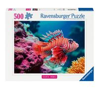 Ravensburger 500 Piece Jigsaw Puzzle Red Lionfish Sealife Colourful Animals