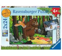Ravensburger 5227 Children's Puzzle | 2 x 24 pieces. The Gruffalo puzzle, children's puzzle from 4 years, Ravensburger quality