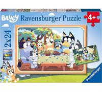 Ravensburger 5711 Bluey Jigsaw Puzzles for Kids Age 3 Years Up-Toddler Toys-2x 2
