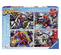 Ravensburger Marvel Spider-Man Jigsaw Puzzle New & Sealed 4 x 100 Pieces