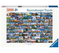 Ravensburger 99 Beautiful Places in Europe 3000 Piece Jigsaw Puzzle for Adults & Kids Age 12 Up