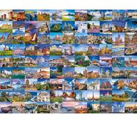Ravensburger 99 Places in Europe 2000 Piece Jigsaw Puzzles for Adults and Kids Age 12 Years Up [Amazon Exclusive]