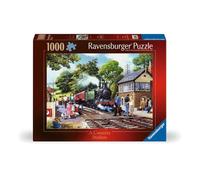 Ravensburger Adult Puzzles A Country Station 1000p - Ages 12+