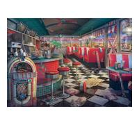 Ravensburger Abandoned Places: Decaying Diner - 1000 Piece Jigsaw Puzzle for Adults | Unique Artistic Design Durable Pieces | FSC-Certified Materials