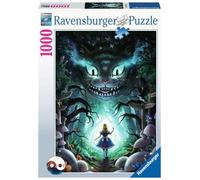 Ravensburger Abenteuer mit Alice In Wonderland Cat Disney Puzzle 16733 Adventure 1000 Pieces, Teal