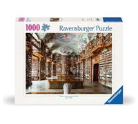 Ravensburger Library At Stflorian Monastery Puzzle 1000 Pieces Brown Kids