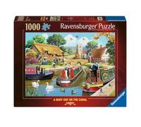 Ravensburger A Busy Day on the Canal 1000 Piece Jigsaw Puzzle for Adults and Kids Age 12 Years Up