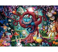 Ravensburger Almost Everyone is Mad - Alice in Wonderland Jigsaw Puzzles for Adults and Kids Age 12 Years Up - 1000 Pieces