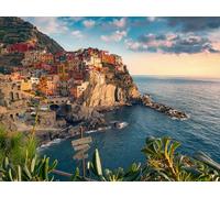 Ravensburger View of Cinque Terre Italy 1500 Piece Jigsaw Puzzles for Adults and Kids Age 12 Years Up