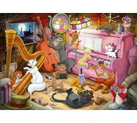 Puzzle 1000 Disney The Aristocats Ravensburger Puzzle Top
