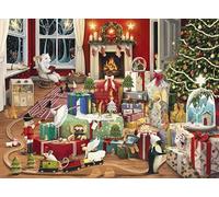 Ravensburger Enchanted Christmas 500 Piece Jigsaw Holiday Puzzle for Adults - 12
