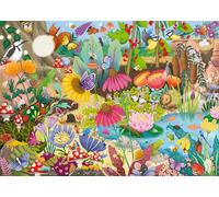 Ravensburger Adult Puzzles Little Garden World - Ages 12+ | The Little World of the Garden, Jigsaw Puzzle 1000 Pieces, 70 x 50 cm, Adults 14+, Wonderful Illustration Collection