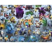 Ravensburger Adult Puzzles Minecraft Mobs - Ages 12+ | Minecraft Mobs 1000 piece puzzle 70x50 cm for adults 14+ ideal as an original gift idea for any Minecraft fan.