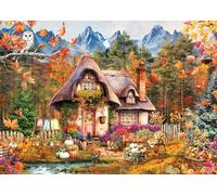 Ravensburger Adult Puzzles Pumpkin Cottage 1000p - Ages 12+