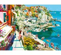 Ravensburger Jigsaw Puzzle - Romance in Cinque Terre, Italy - 1500 Pieces - Ages 12+