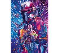 Ravensburger Star Wars Hyperspace Collection The Mandalorian 500 Piece Jigsaw Puzzles for Adults and Kids Age 12 Years Up