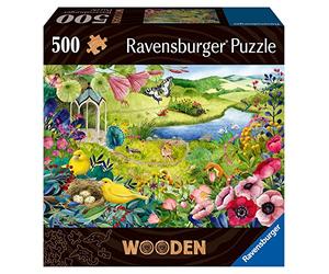 Ravensburger Adult Puzzles Wooden Puzzle: Nature Garden - Ages 14+