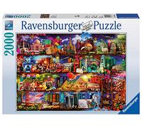 Ravensburger Aimee Stewart Travel Shelves 2000 Piece Jigsaw Puzzle for Adults & for Kids Age 12 and Up