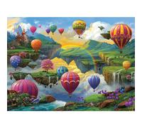 Ravensburger Air Balloon Valley 500 piece Jigsaw Puzzle for Adults and Kids Age 10 and Up