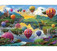 Ravensburger Air Balloon Valley 500 piece Jigsaw Puzzle for Adults and Kids Age 10 and Up