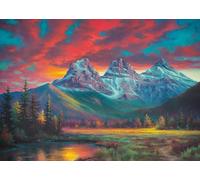 Ravensburger Alberta's Three Sisters 1000 Piece Jigsaw Puzzle for Adults - 12000672 - Handcrafted Tooling, Made in Germany, Every Piece Fits Together Perfectly