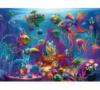Ravensburger Alien Ocean 150 Piece Jigsaw Puzzle for Kids Age 7 Year (US IMPORT)