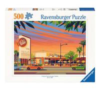 Ravensburger American Diner 500 Piece Jigsaw Puzzle | Retro Vintage Cars & Classic 1950s Diner Scene 500 Pieces, Jigsaw Puzzles, Adult Puzzles, Gift for Women and Men