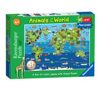 Ravensburger Animals Of The World 60 Piece Jigsaw Puzzle Kids Age 4 Years And Up