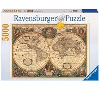 Ravensburger Antique World Map 5000 Piece Jigsaw Puzzles for Adults and Kids Age 12 Years Up