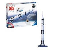 Ravensburger Apollo Saturn V Rocket 3D Jigsaw Puzzle for Kids and Adults Age 8 Y