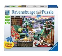 Ravensburger Aprs All Day Jigsaw Puzzle - 500 Pieces | Large Format | Unique Softclick Interlocking Technology | Perfect for Family Fun and Relaxation
