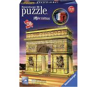 Ravensburger Arc De Triomphe - Night Edition, 216pc 3D Jigsaw Puzzle
