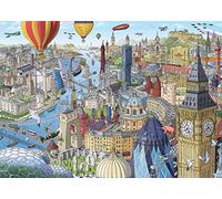 Ravensburger Around the UK & Ireland 1000 Piece Jigsaw Puzzles for Adults and Kids Age 12 Years Up