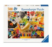 Ravensburger Art Studio 500 Piece Jigsaw Puzzle Adult Colourful Collage