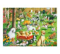 Ravensburger at The Dog Park Large Format Jigsaw Puzzle - 500 Unique Pieces | Anti-Glare Surface Ideal for Kids and Adults | Perfect for Gifting