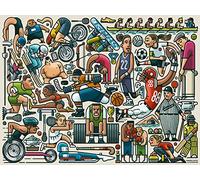 Ravensburger Athletic Fit 750 Piece Jigsaw Puzzle for Adults & Kids Age 12 Years Up