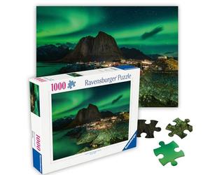 Ravensburger Aurora Borealis, Norway - Iconic Northern Lights - 1000 Piece Jigsaw Puzzles for Adults and Kids Age 12 Years Up [Amazon Exclusive]