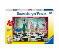Ravensburger Ballet Rehearsal 60 Piece Jigsaw Puzzle for Kids - 05165 - Every Piece is Unique Pieces Fit Together Perfectly