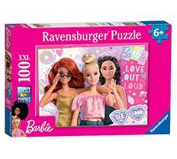 Ravensburger Barbie 100 Piece Jigsaw Puzzles for Kids Age 6 Years Up - Extra Large Pieces
