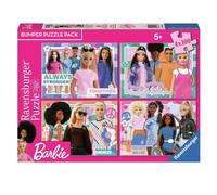 Ravensburger Barbie 4x100 Piece Puzzle Set for Kids Age 5+, Family Fun